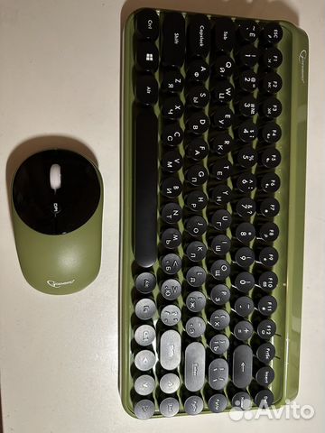Беспроводная клавиатура и мышь gembird