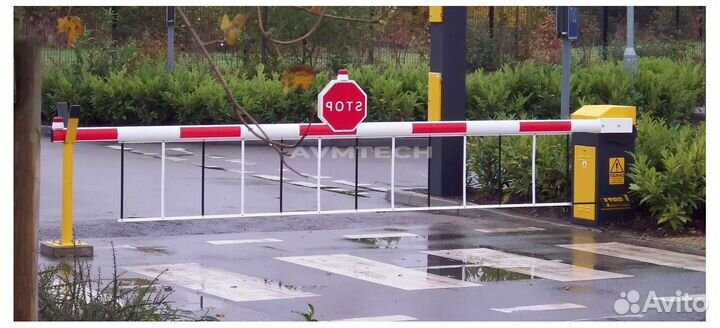 Шлагбаум под ключ