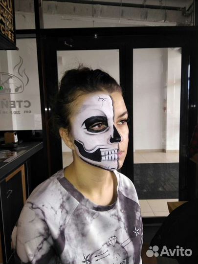 Грим на Хеллоуин