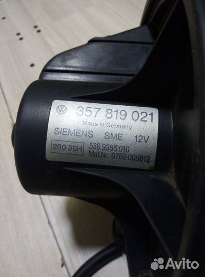 Моторчик печки Volkswagen Transporter Т4 1 1993