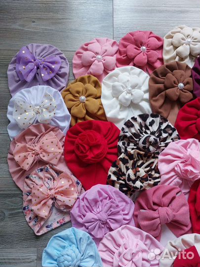 Шапка тюрбан,чалма для девочки