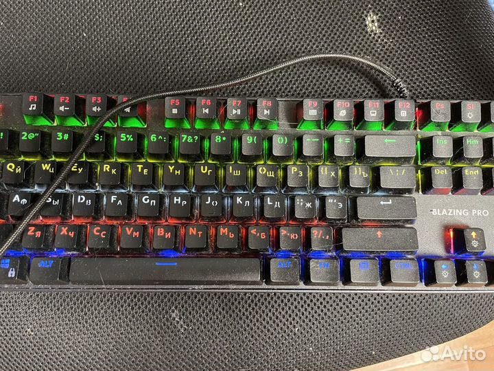 Игровая механическая клавиатура dexp Blazing pro