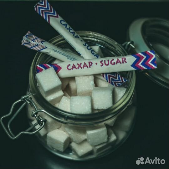 Сахар порционный 5 гр, 8 гр в стиках, соль, перец