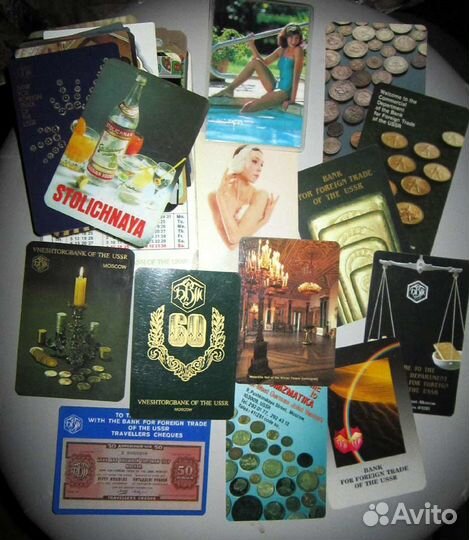 Календари карманные советские. Список внутри