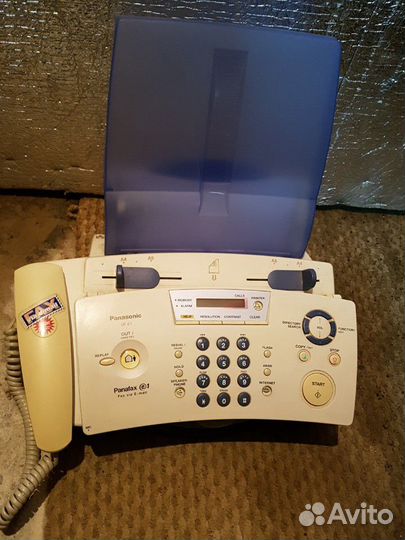 Факс, телефон, е-мейл panasonic UF-E1