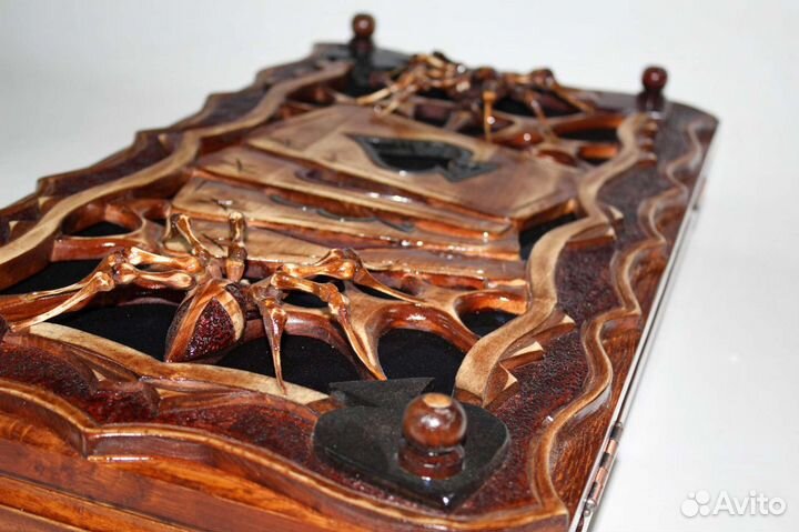 Нарды шахматы ручной работы