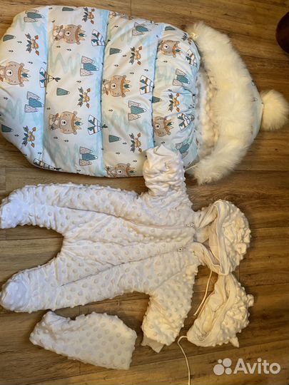 Конверт на выписку зимний