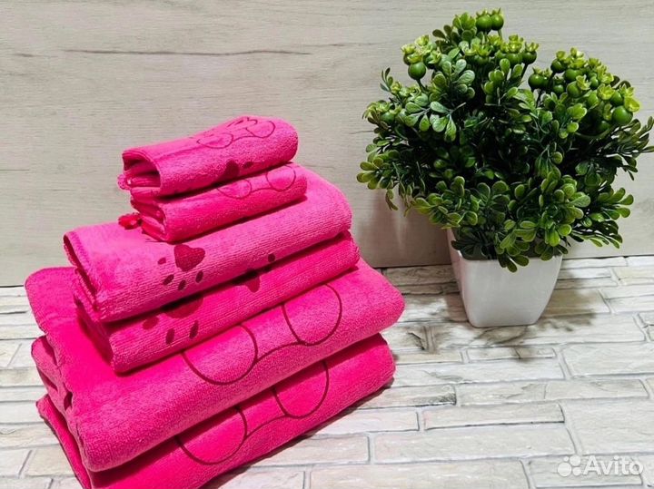Набор полотенец из микрофибры
