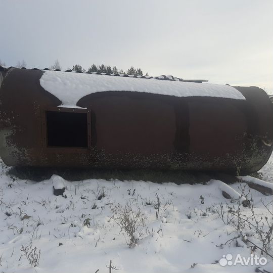 Бочка металлическая