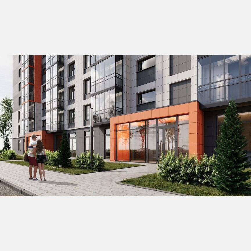 1-к. квартира, 38,1 м², 2/9 эт.