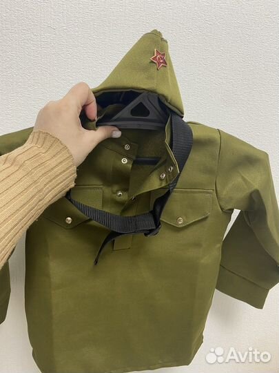 Детский военный костюм