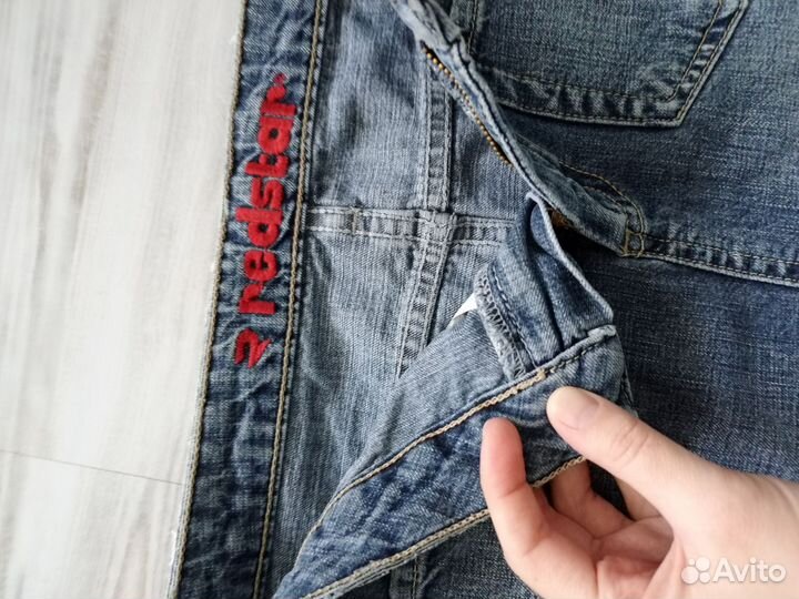 Джинсовая мини юбка