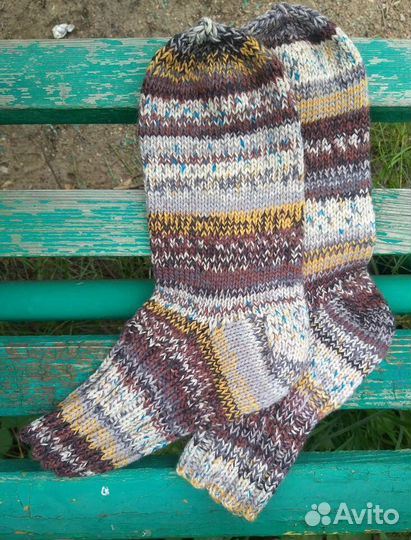 Носки мужские вязаные