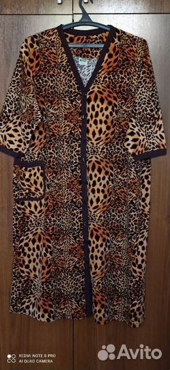 Халат тёплый велюр, пр-во Турция