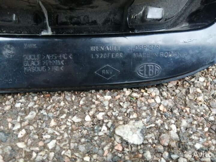 Фонарь задний правый renault logan 2
