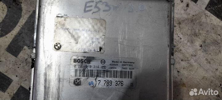 Блок эбу двигателя BMW E53 M57 V-3.0