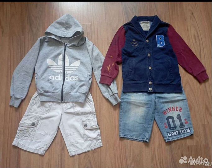 Вещи пакетом 116 122 на мальчика