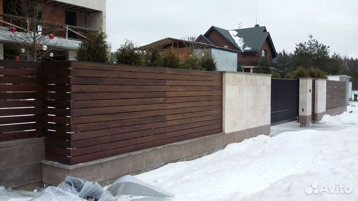 Брусок конструктивно-декоративный термообработанны