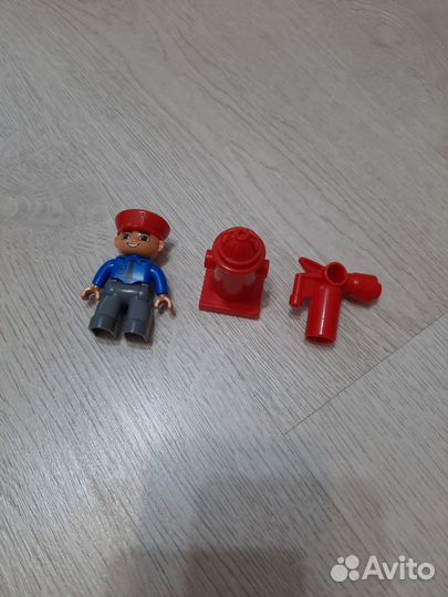 Набор gorock lego duplo человечек огнетушители