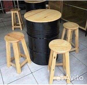 Бочка стол тумба.декоративная