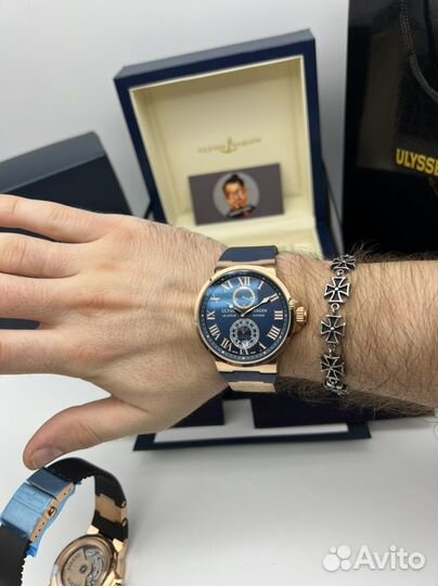 Часы ulyss’e nardi’n механика мужские 45мм