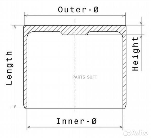 Kolbenschmidt 50007542 Гидротолкатель клапана Rena