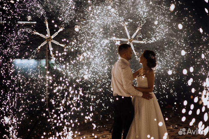 Световое шоу InSiGma, Холодные фонтаны