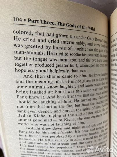 «Белый клык», Джек Лондон на английском