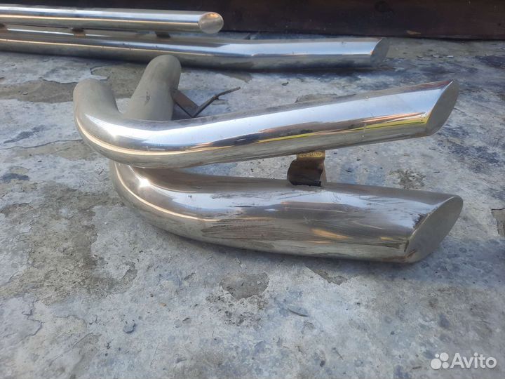 Защита переднего бампера toyota land cruiser 100