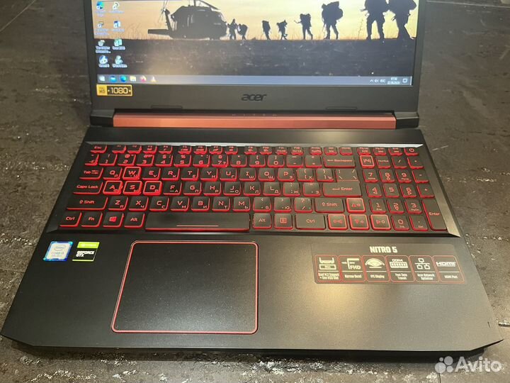 Acer nitro ips Core i5 16 GB DDR4 gtx 1650 ssd 512