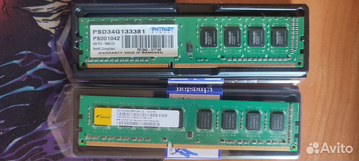 Оперативная память, ddr3, 6 gb