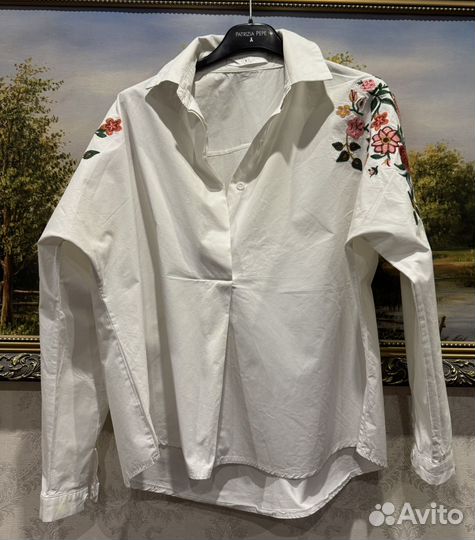 Блузки рубашки женские S