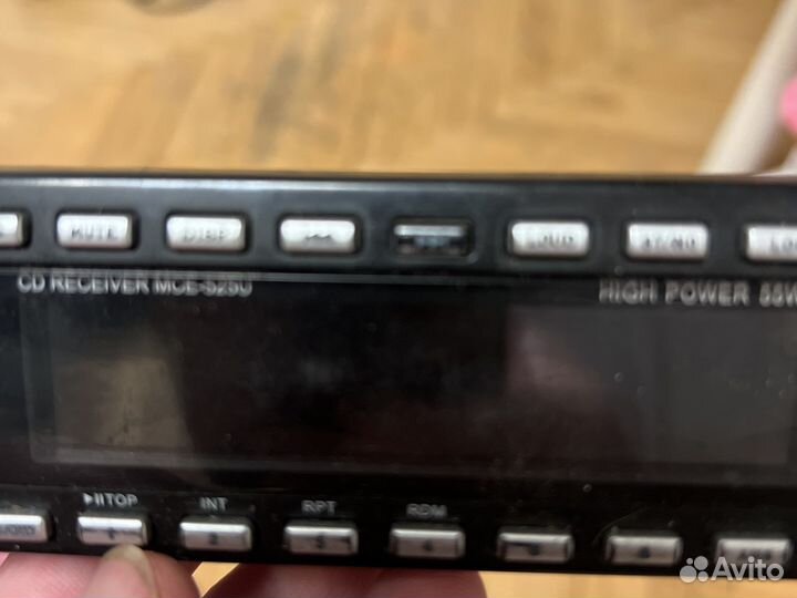 Панель передняя автомагнитолы prology mce-525u