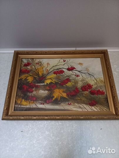 Картина маслом на холсте в раме