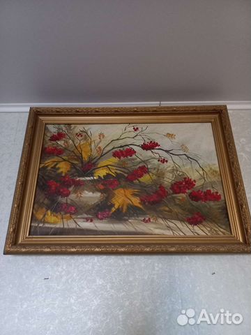 Картина маслом на холсте в раме