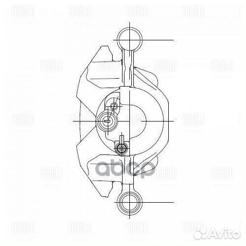 Суппорт торм. для а/м Mazda 6 (02) перед. лев