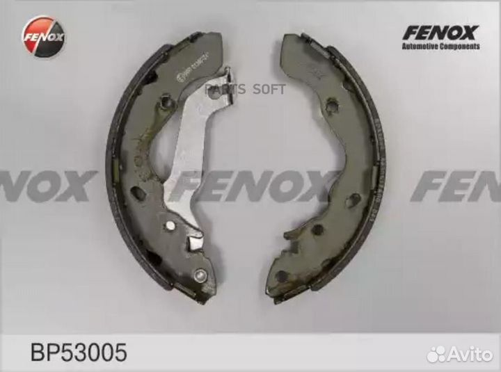 Fenox BP53005 Колодки торм.бараб.задние