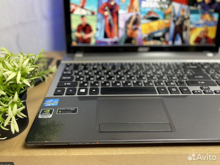 Игровой ноутбук Acer Full HD/12gb/core i5