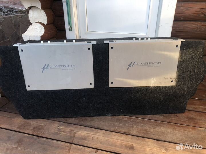 Сабвуфер и усилитель