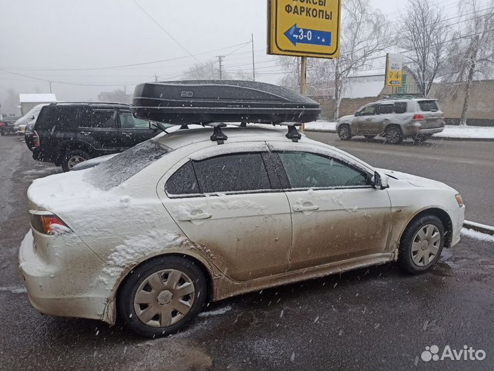 Автобокс на крышу Mitsubishi Lancer
