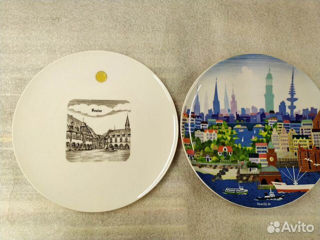 Тарелки настенные Германия фарфор