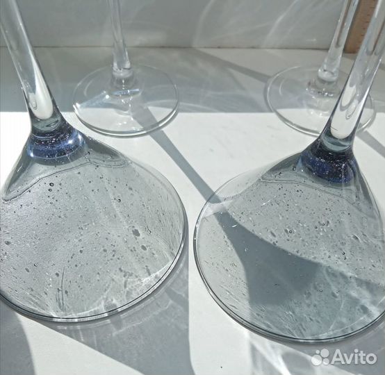 Фужеры цветное стекло