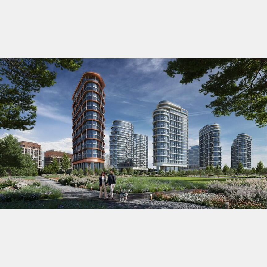 3-к. квартира, 126 м², 21/21 эт.