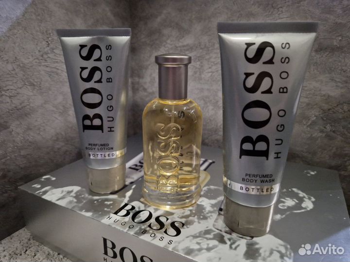 Набор Hugo Boss Botled (Босс)парфюм для мужчин 3х1