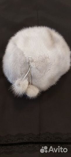 Норковый берет/шапка размер 58