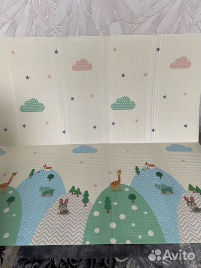 Детский коврик для ползания 180 200