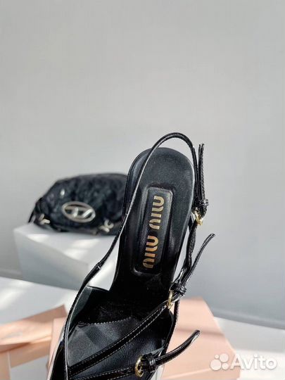 Босоножки miu miu