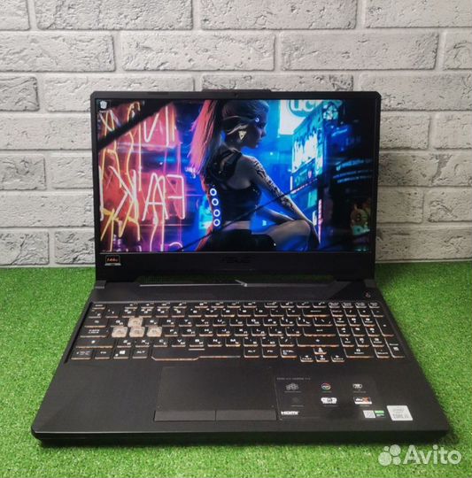 Игровой ноутбук Asus tuf 144Гц i5 10го/GTX 1650TI