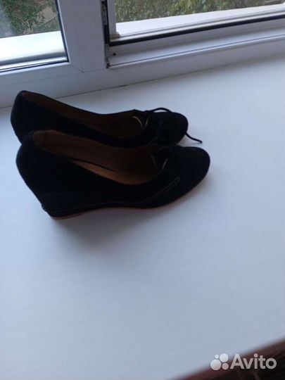 Туфли 41р нат замша