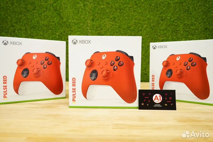 Геймпад Xbox series S/X, Red, Новый, Оригинал